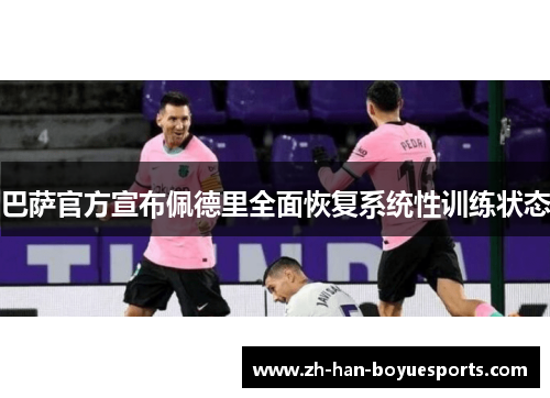 巴萨官方宣布佩德里全面恢复系统性训练状态
